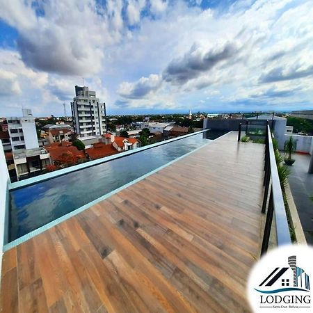 Apto Moderno Con Piscina De Borde Infinito Santa Cruz de La Sierra Buitenkant foto